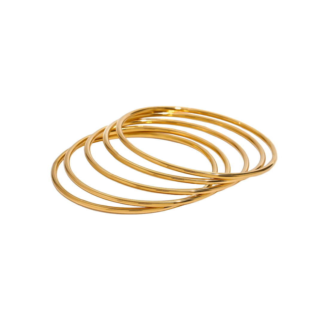 Women’s Bangle Bracelet Stack Set
