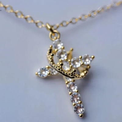 Women's Cross Necklace | 925 Sterling Silver