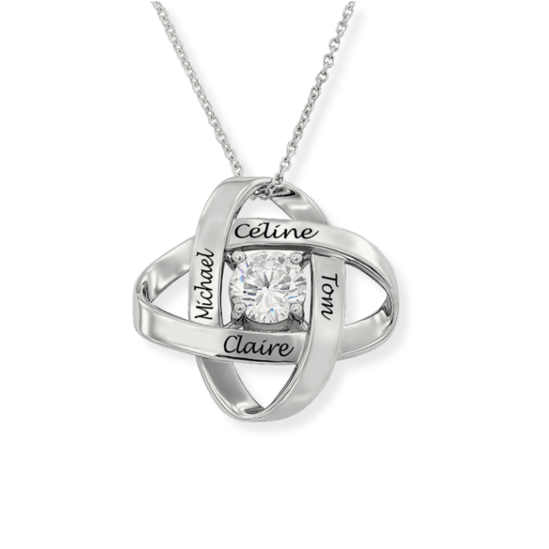 Women’s Personalised Infinity Name Necklace