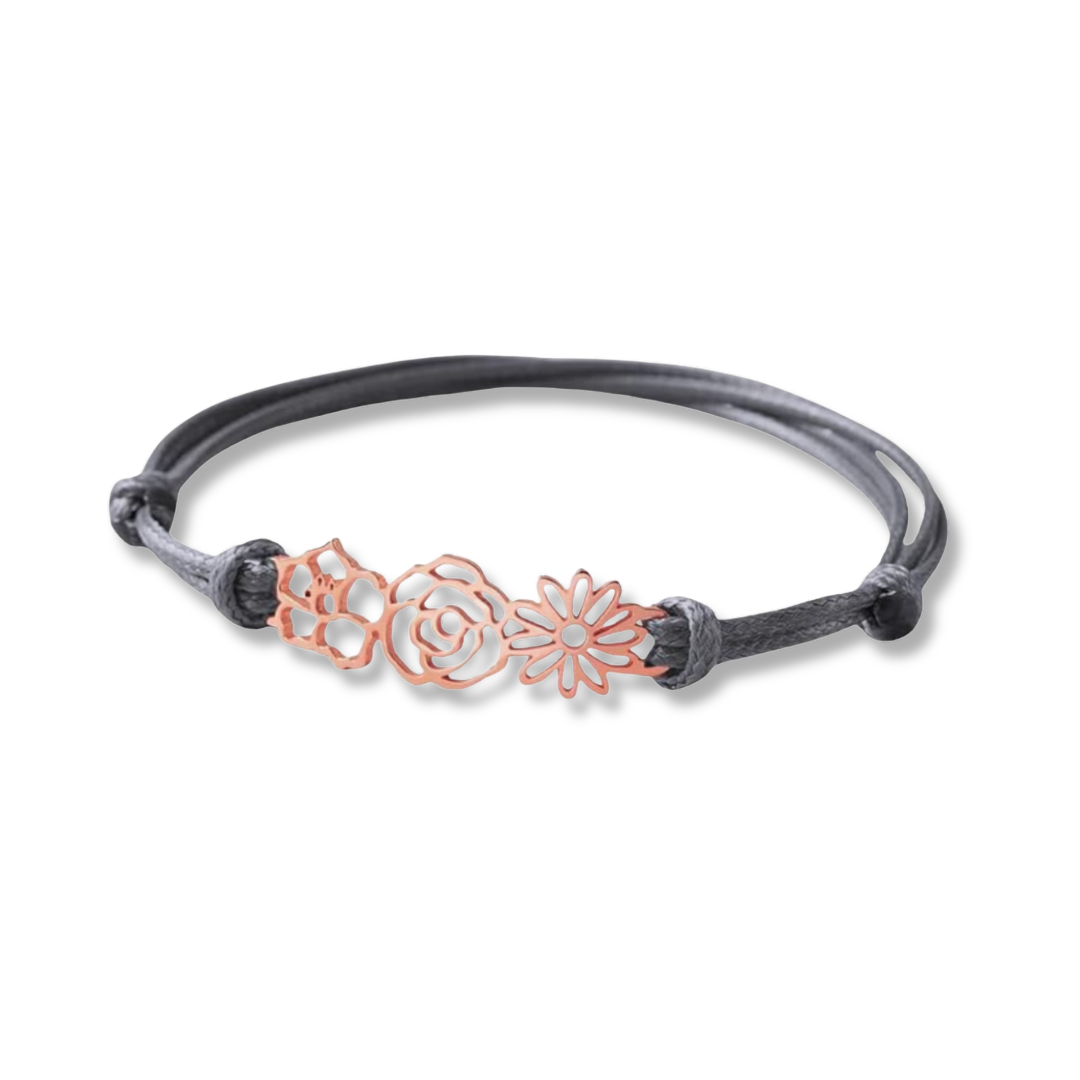Women’s Birth Flower Bracelet | Personalised