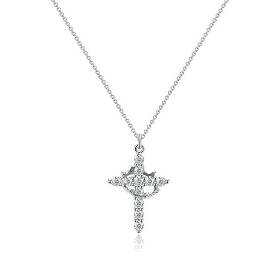 Women's Cross Necklace | 925 Sterling Silver