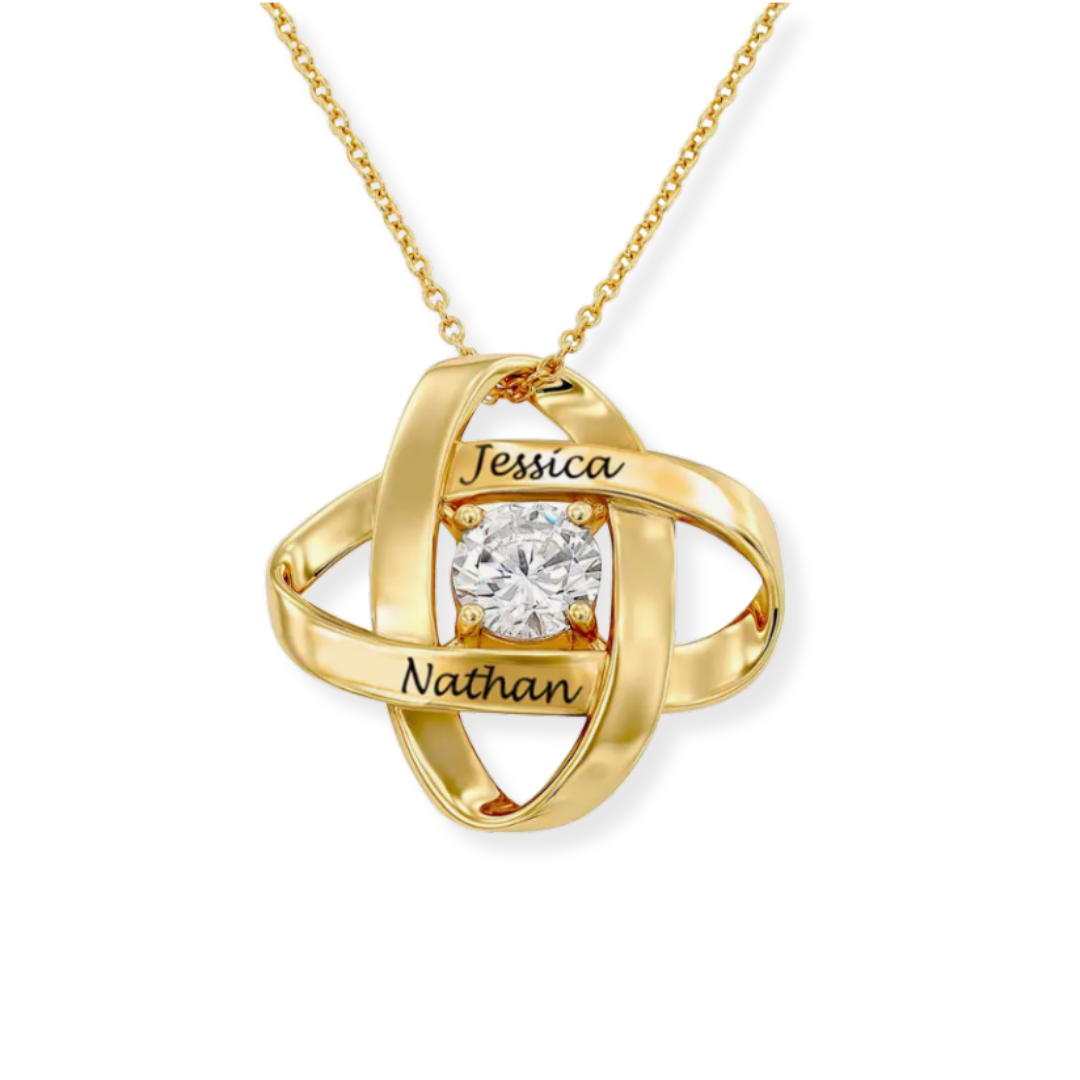 Women’s Personalised Infinity Name Necklace