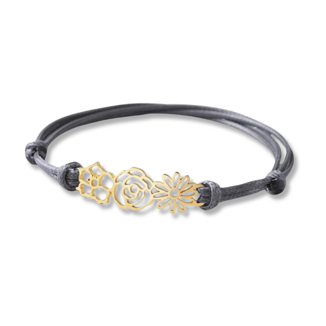 Women’s Birth Flower Bracelet | Personalised