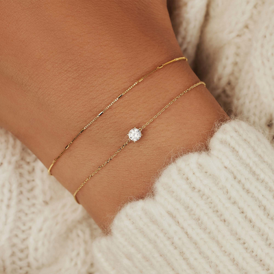 Women’s Cubic Zirconia Bracelet | Adjustable