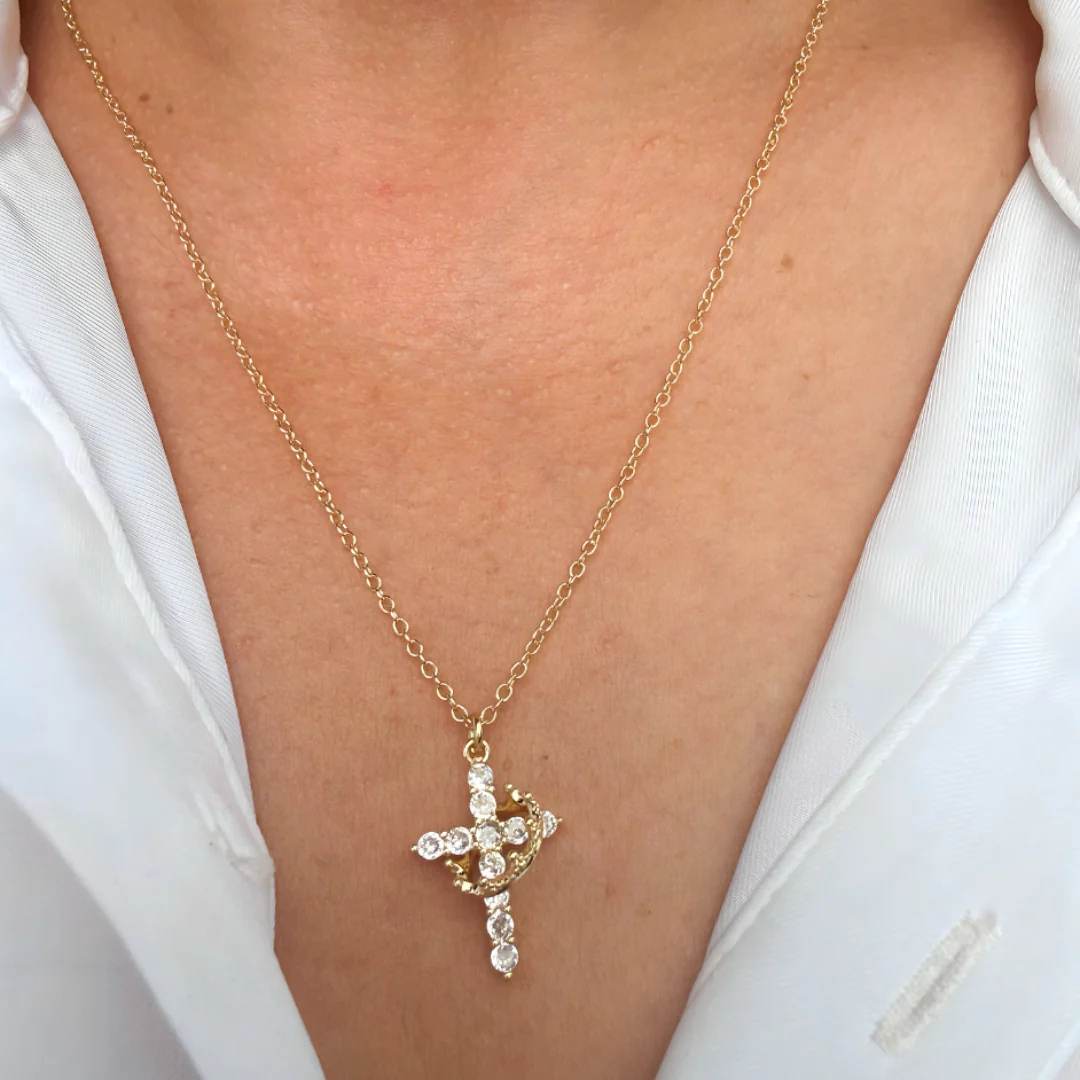 Women's Cross Necklace | 925 Sterling Silver