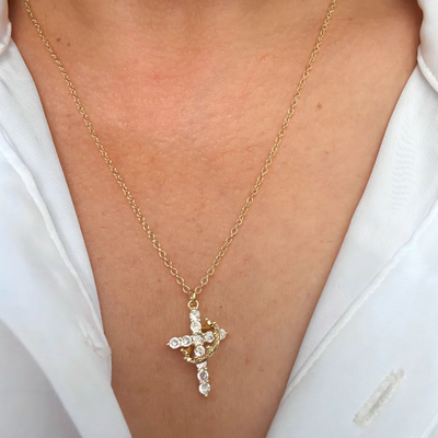 Women's Cross Necklace | 925 Sterling Silver
