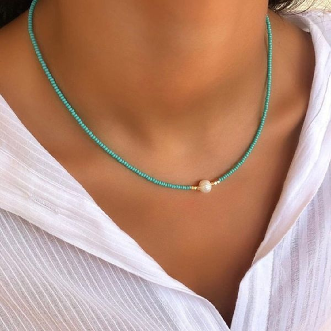 Women's Beaded Necklace | Freshwater Pearl