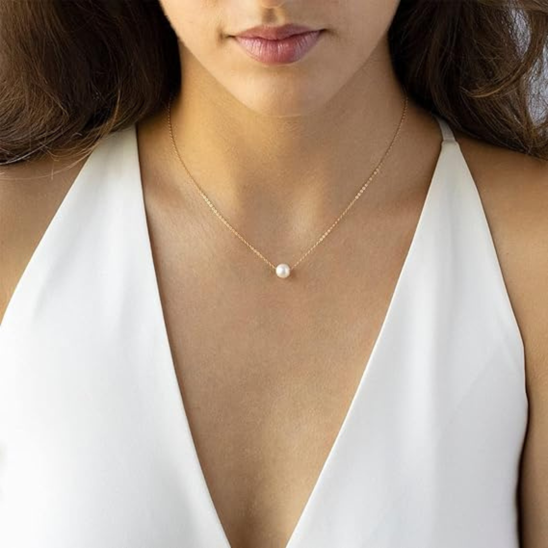 Women's Freshwater Pearl Pendant Necklace
