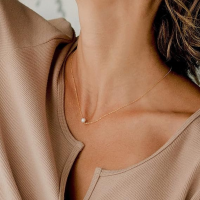 Women's Freshwater Pearl Pendant Necklace