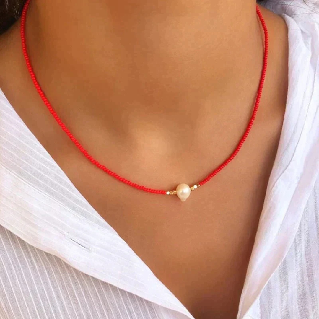 Women's Beaded Necklace | Freshwater Pearl