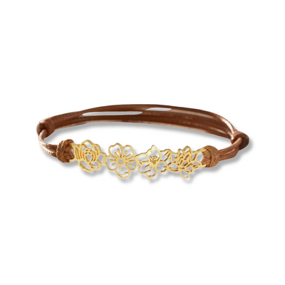 Women’s Birth Flower Bracelet | Personalised