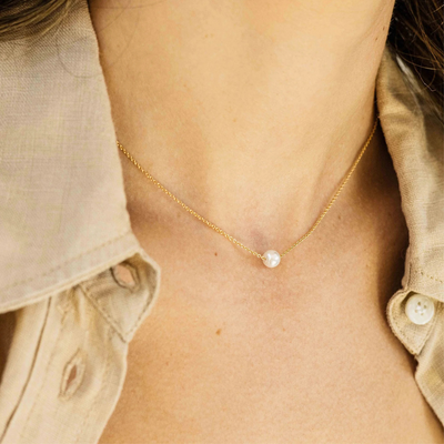 Women's Freshwater Pearl Pendant Necklace