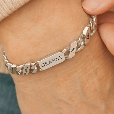 Personalised Family Link Bracelet | Grandma Edition
