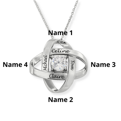 Women’s Personalised Infinity Name Necklace