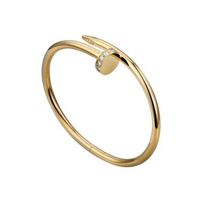 Women's Nail Bracelet with Cubic Zirconia