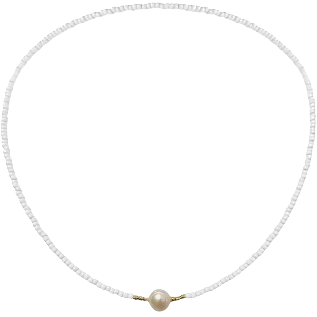 Women's Beaded Necklace | Freshwater Pearl