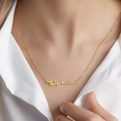 Women’s Personalised Script Name Necklace