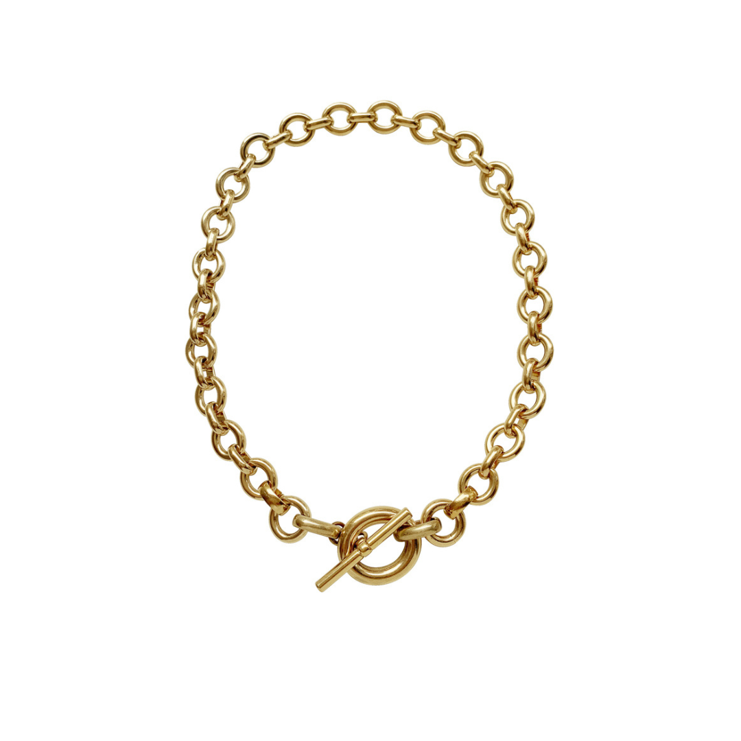 Women’s Chunky Chain Necklace | Toggle Clasp