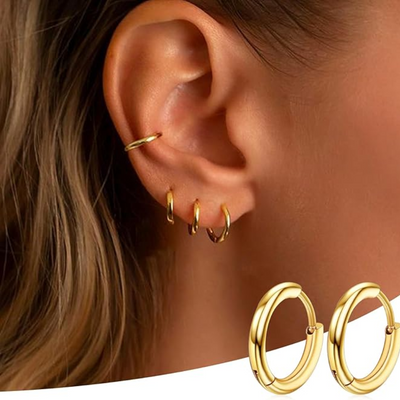 Women's Hoop Earrings | Stainless Steel Hypoallergenic