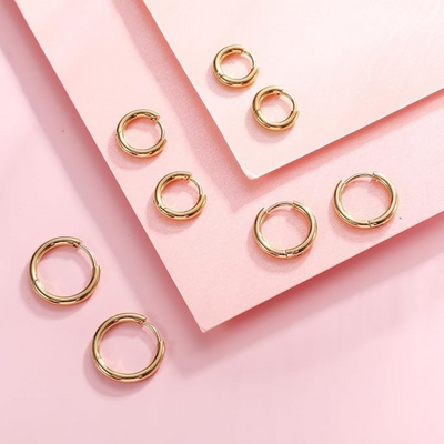 Women's Hoop Earrings | Stainless Steel Hypoallergenic