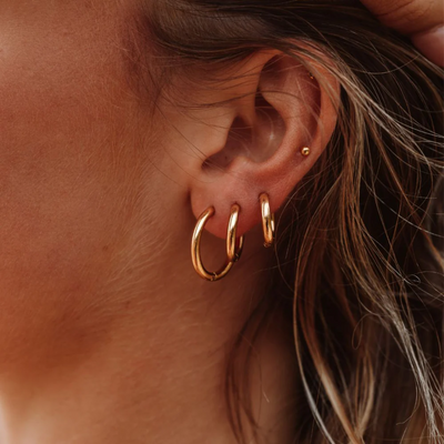 Women's Hoop Earrings | Stainless Steel Hypoallergenic