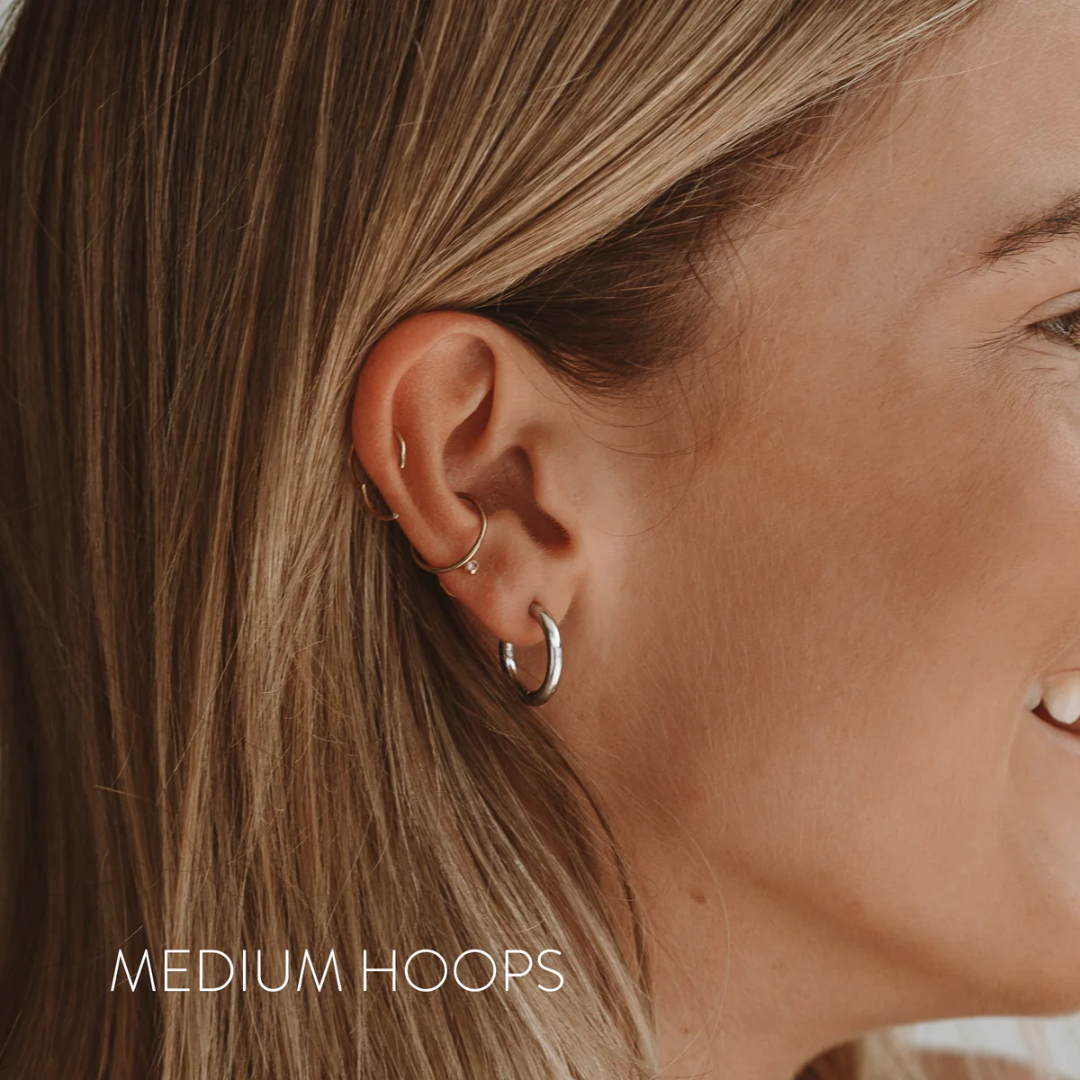 Women's Hoop Earrings | Stainless Steel Hypoallergenic