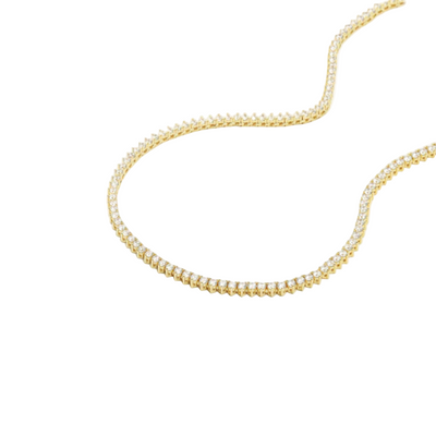 Women's 3mm Tennis Necklace