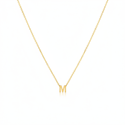 Women’s Sterling Silver Personalised Initial Necklace