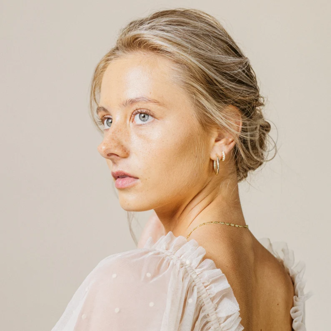 Women’s Opal Huggie Hoop Earrings