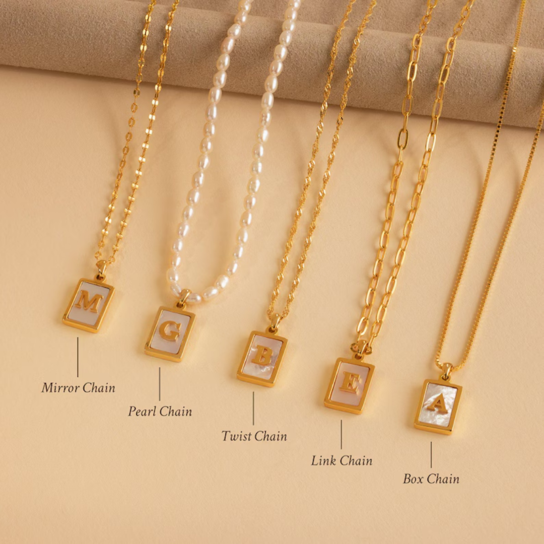 Women’s Personalised Initial Necklace