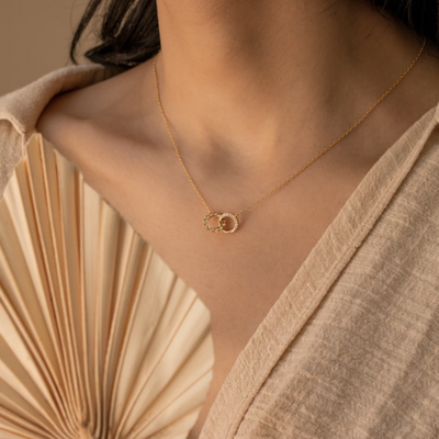 Women’s Sun and Moon Necklace