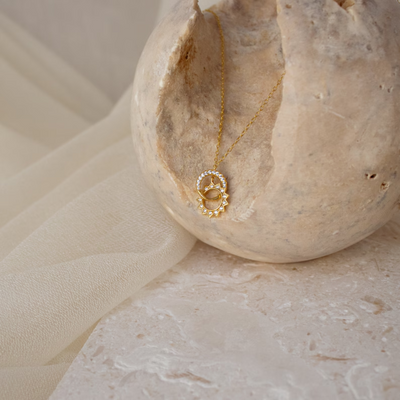 Women’s Sun and Moon Necklace