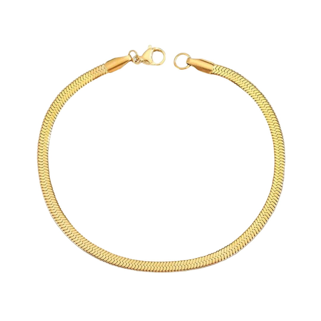 Women’s Herringbone Chain Bracelet