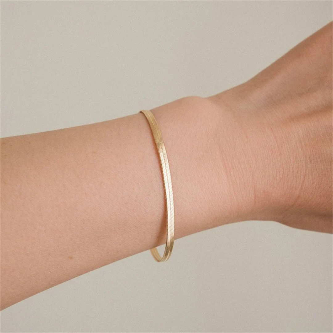 Women’s Herringbone Chain Bracelet