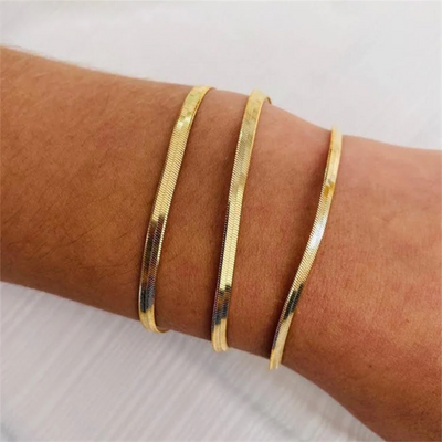 Women’s Herringbone Chain Bracelet