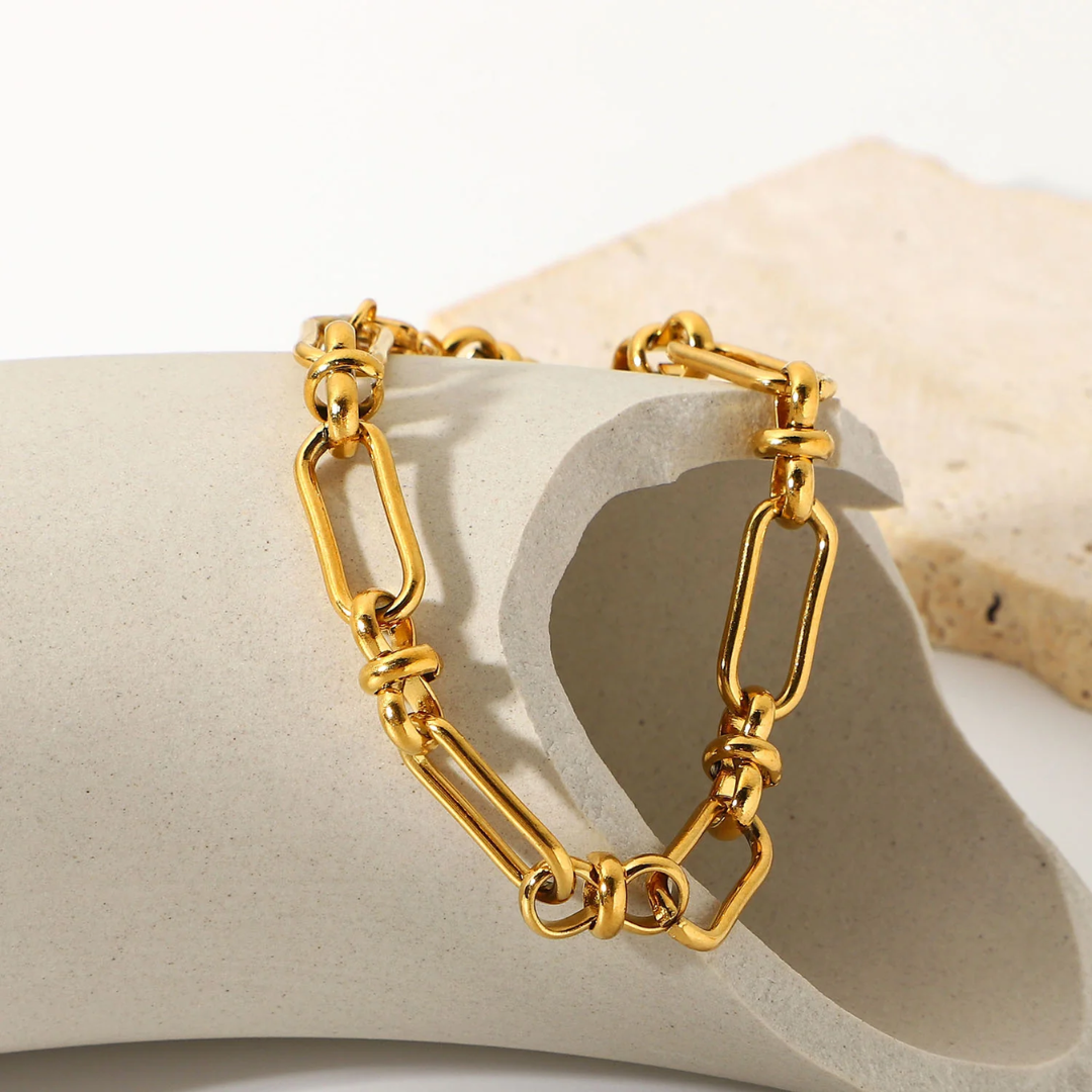 Women’s Paperclip Chain Bracelet