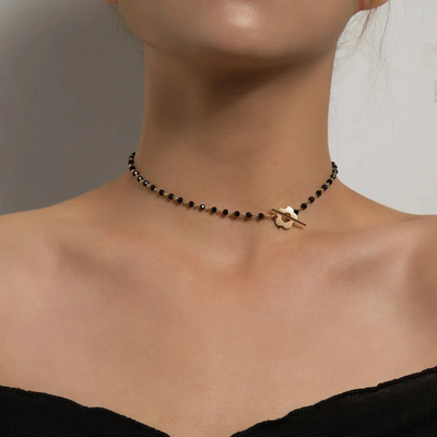 Women’s Floral Choker Necklace
