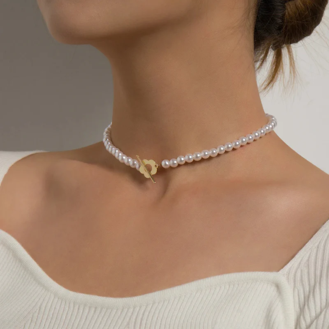 Women’s Floral Choker Necklace