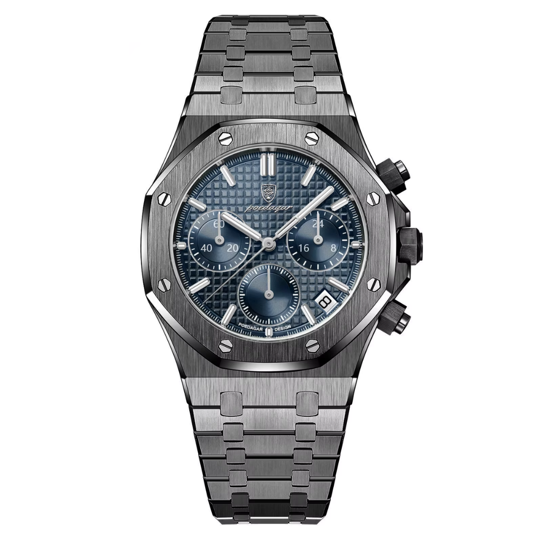 Men’s Stainless Steel Bracelet Watch | Seafarer Vale