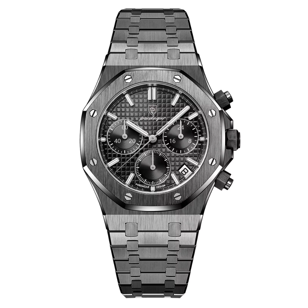 Men’s Stainless Steel Bracelet Watch | Seafarer Vale