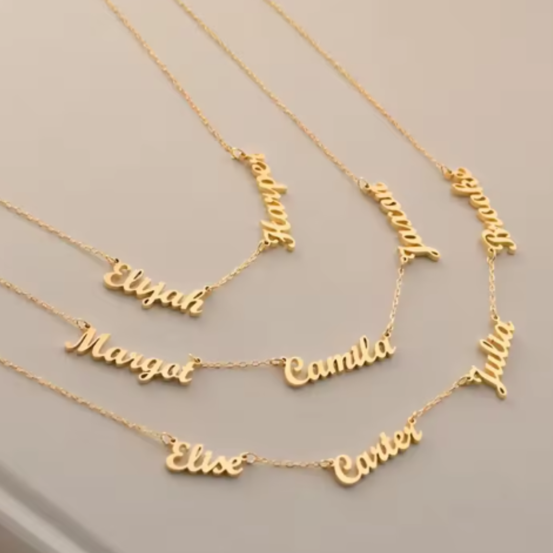 Women’s Personalised Multiple Name Necklace