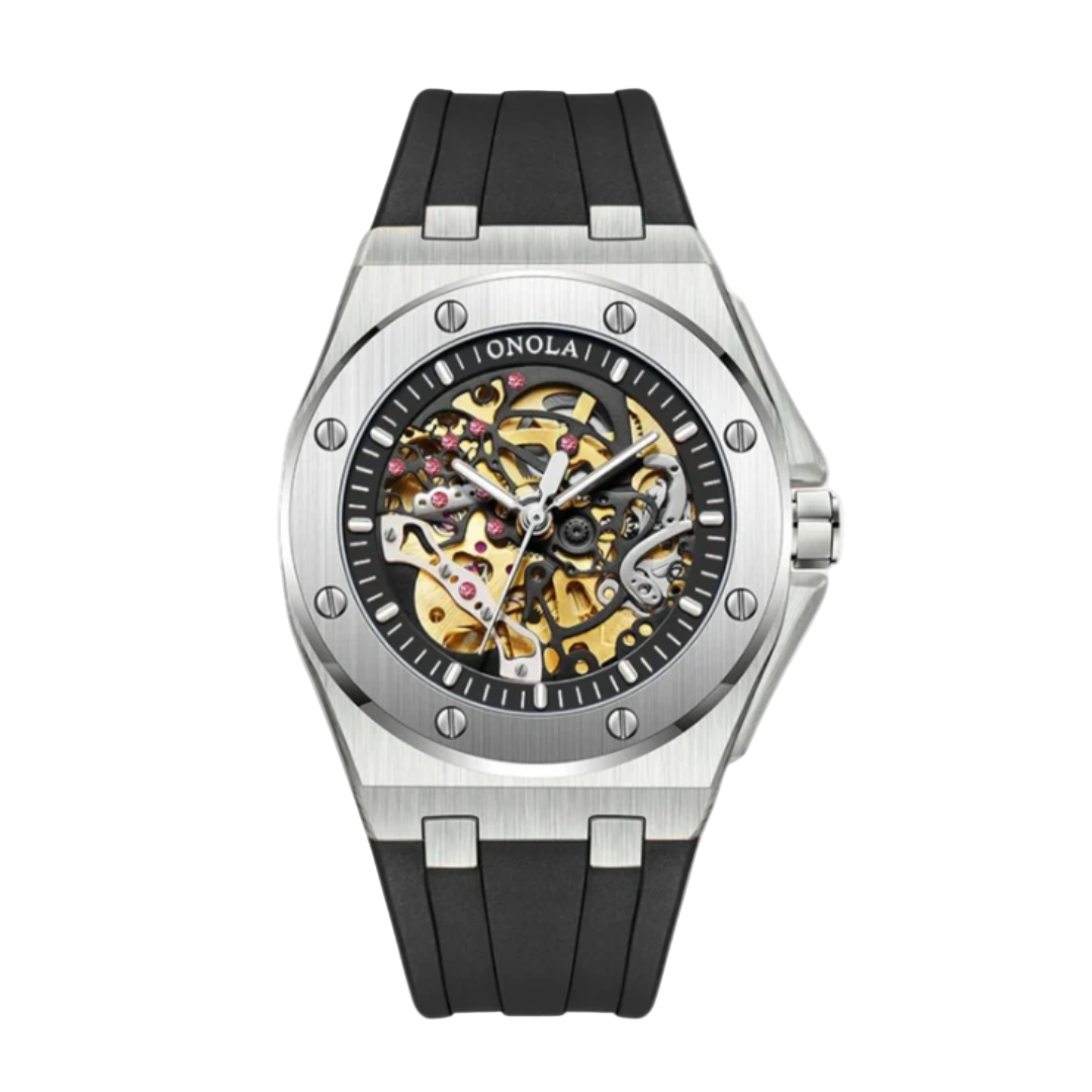 Men’s NH35 Automatic Silicone Strap Watch | Sterling Valor
