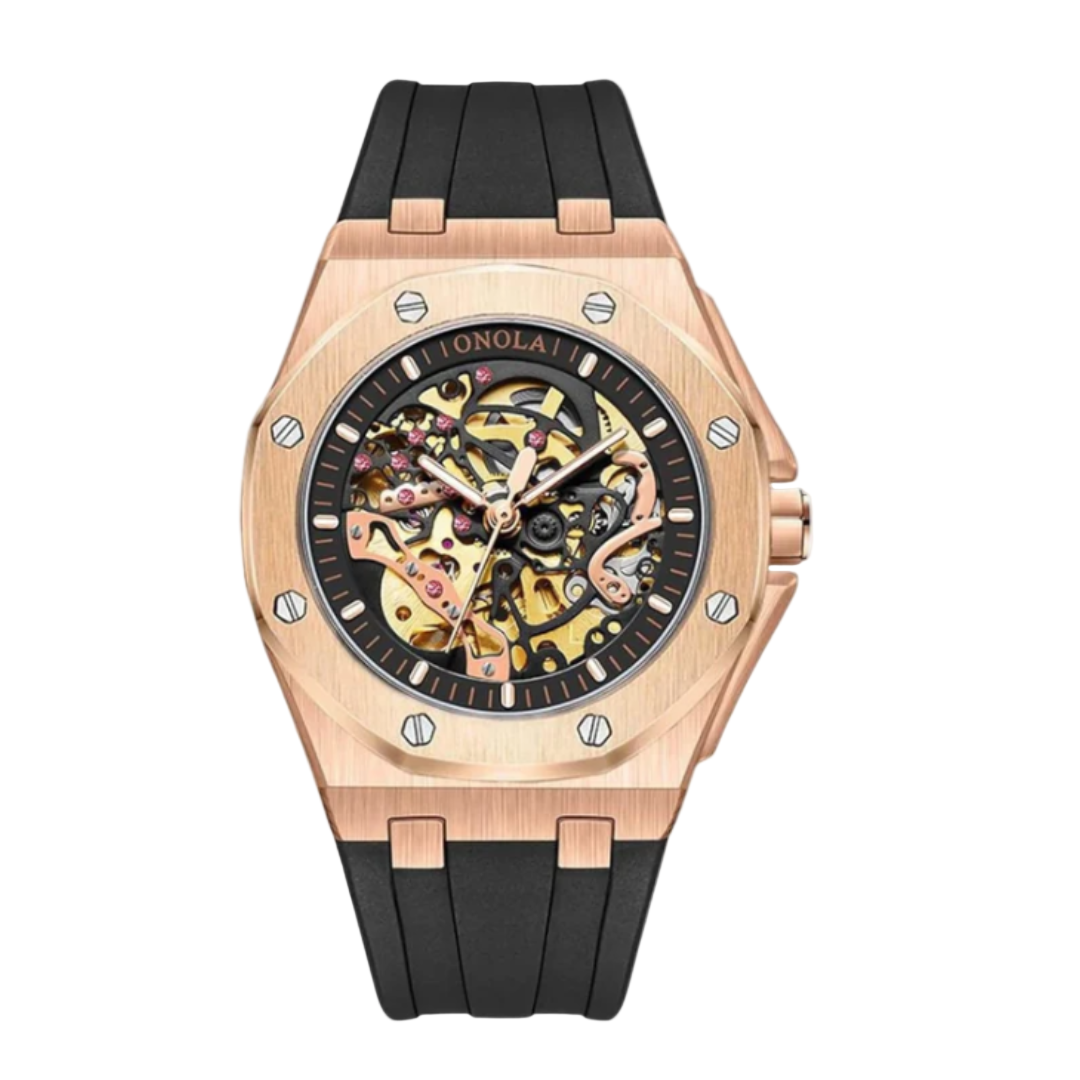 Men’s NH35 Automatic Silicone Strap Watch | Sterling Valor