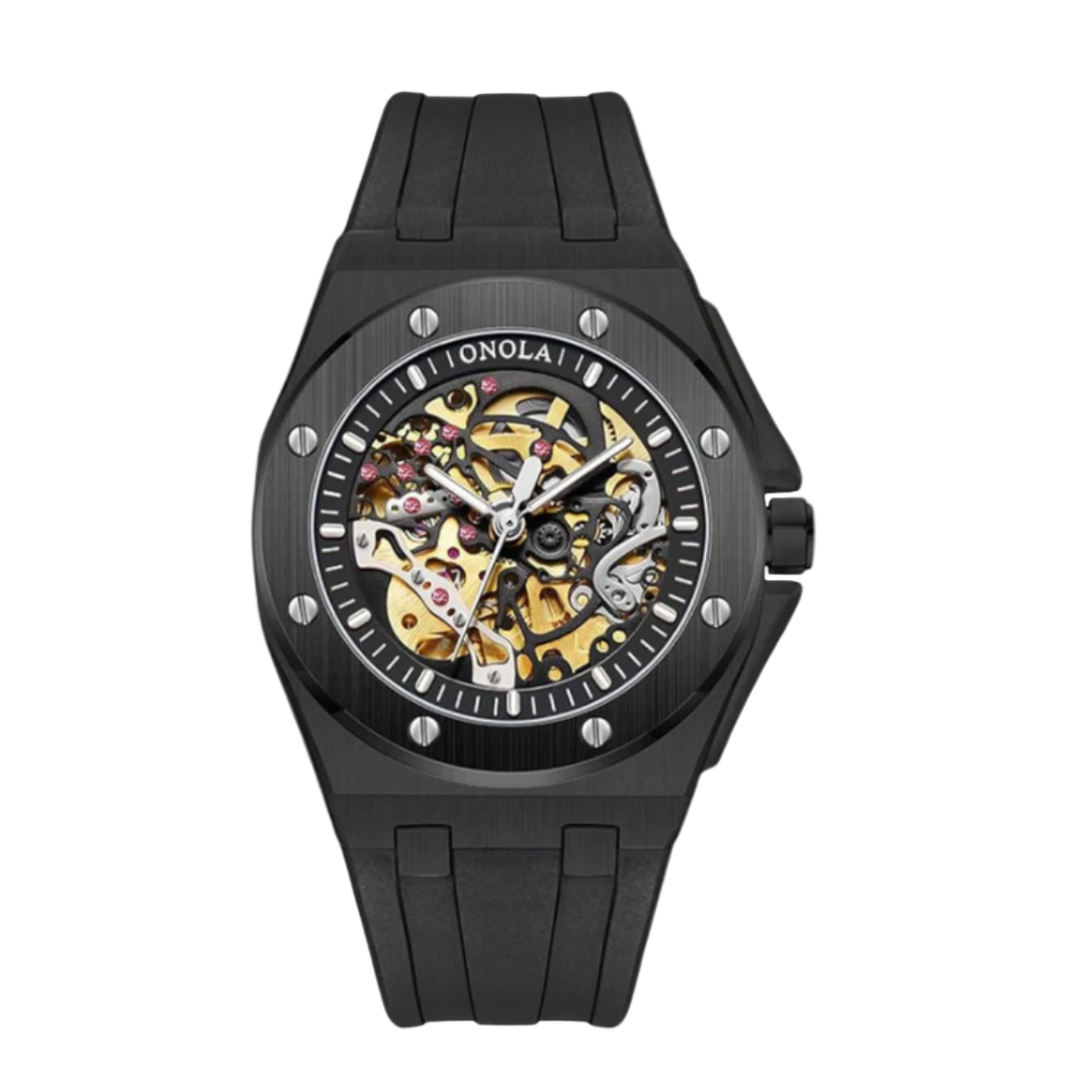 Men’s NH35 Automatic Silicone Strap Watch | Sterling Valor