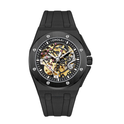 Men’s NH35 Automatic Silicone Strap Watch | Sterling Valor