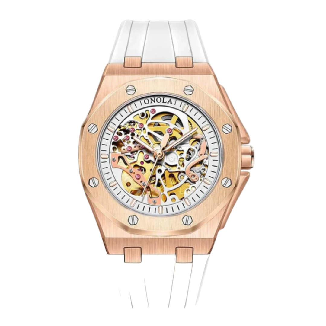 Men’s NH35 Automatic Silicone Strap Watch | Sterling Valor