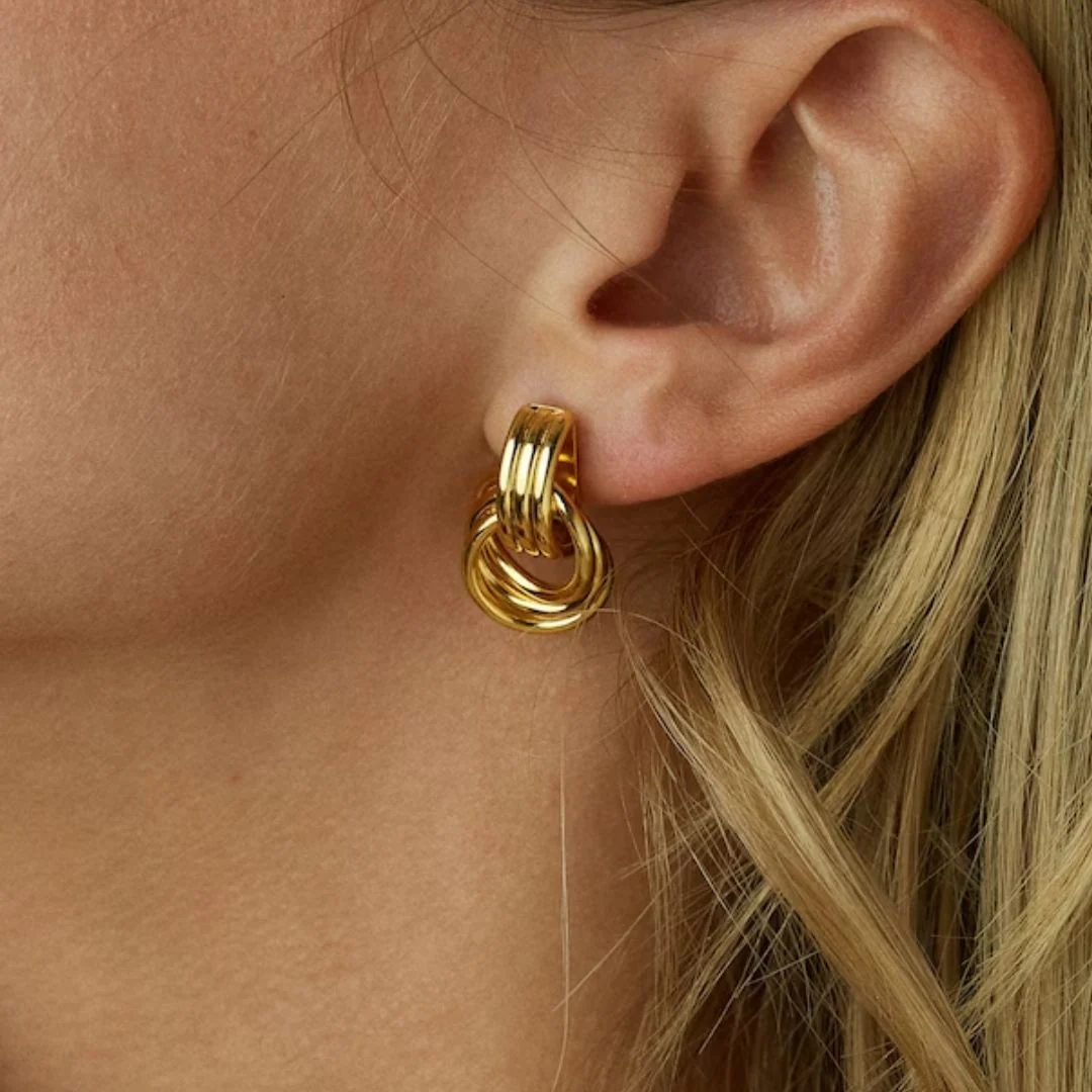 Women’s Layered Hoop Earrings