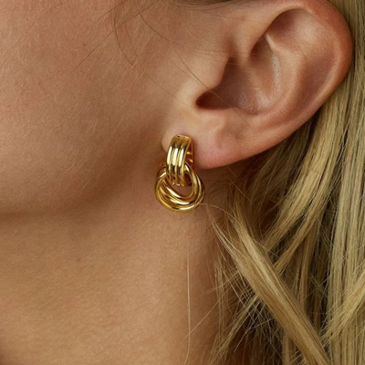 Women’s Layered Hoop Earrings