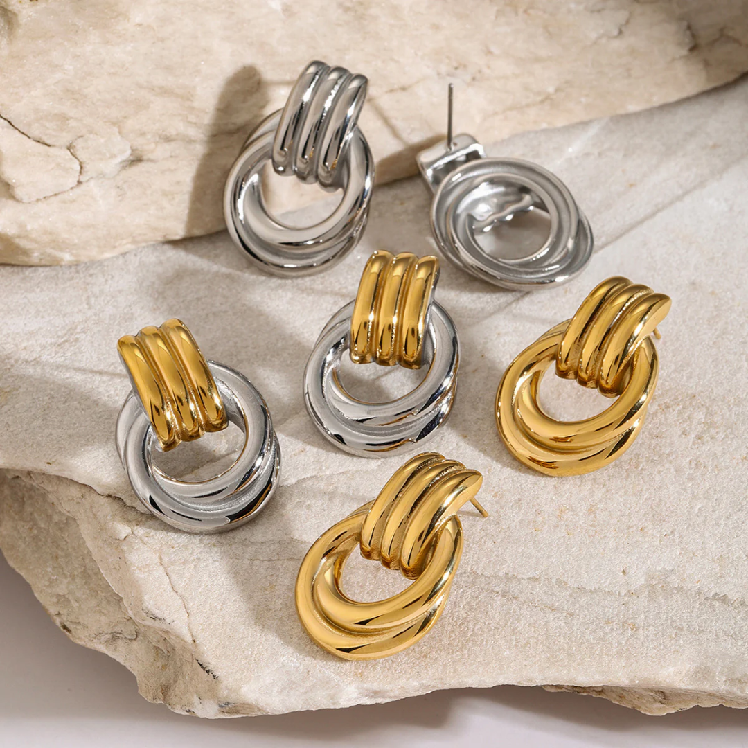 Women’s Layered Hoop Earrings