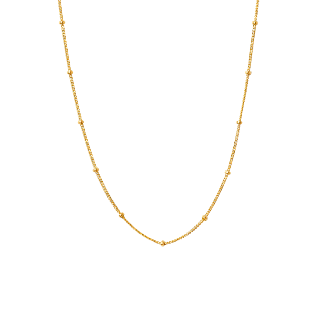 Women's Dainty Satellite Chain Necklace